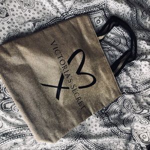 Gold Victoria Secret Tote!